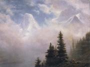 High in the Mountains Albert Bierstadt